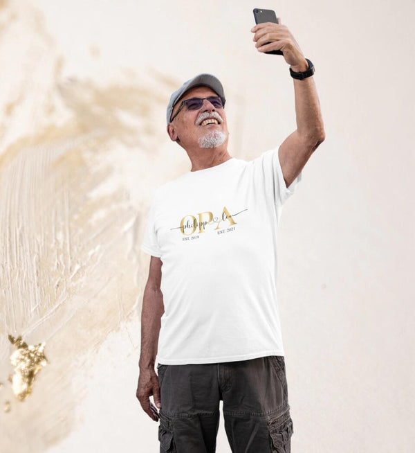 OPA T-Shirt Herren - Wunsch Designs