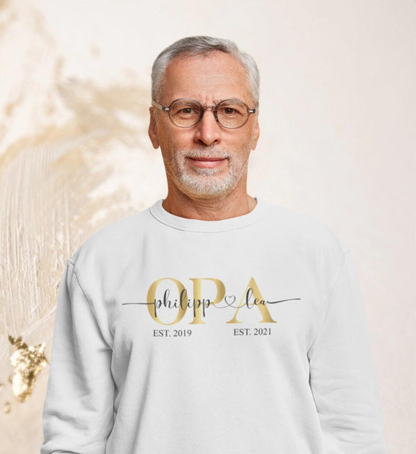 OPA Sweatshirt Herren - Wunsch Designs
