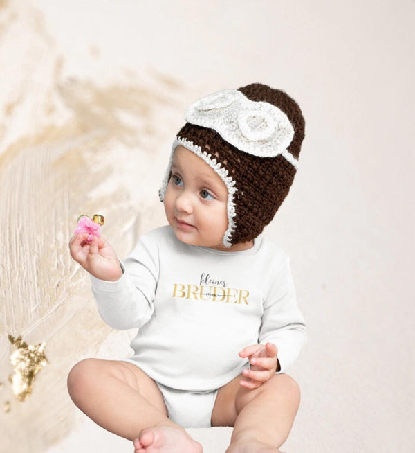 kleiner Bruder Baby Sweatshirt - Wunsch Designs