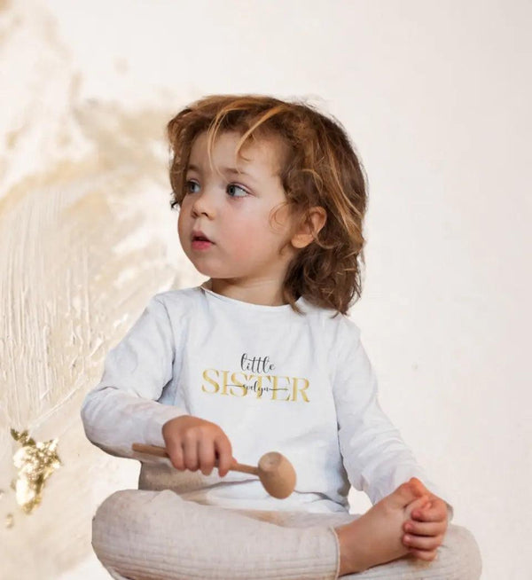 Little Sister Baby Sweatshirt - Wunsch Designs