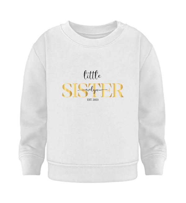 Little Sister Baby Sweatshirt - Wunsch Designs