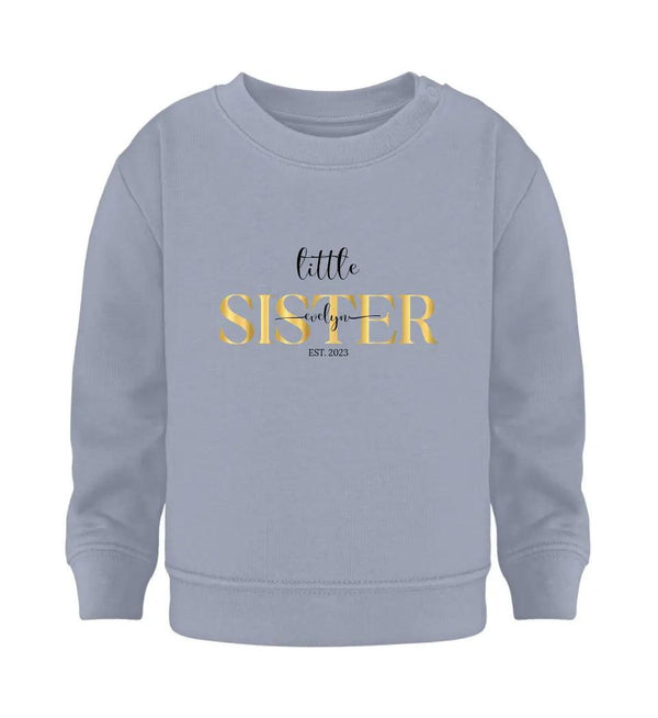 Little Sister Baby Sweatshirt - Wunsch Designs