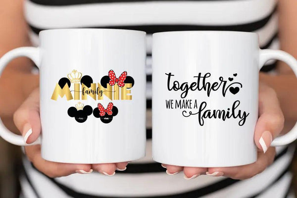 Tasse - Minnie Familie - Wunsch Designs