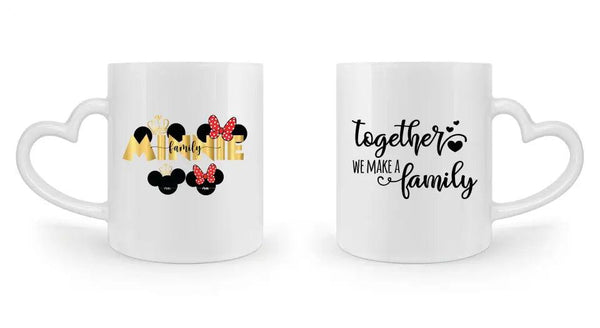 Tasse - Minnie Familie - Wunsch Designs