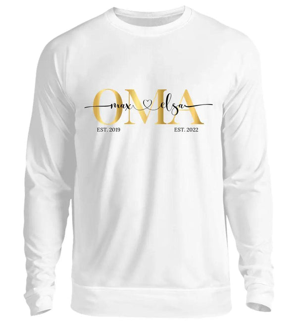 OMA Sweatshirt Damen - Wunsch Designs