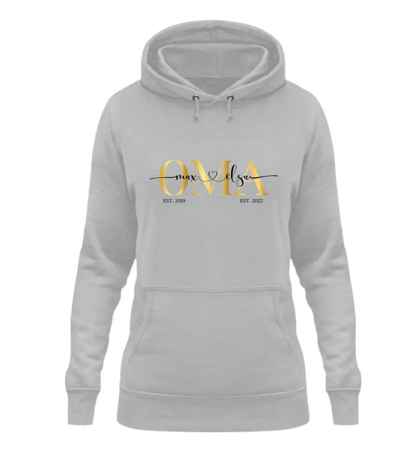 OMA Hoodie Damen - Wunsch Designs