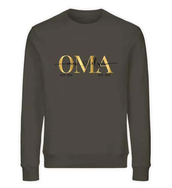 OMA Sweatshirt Damen - Wunsch Designs