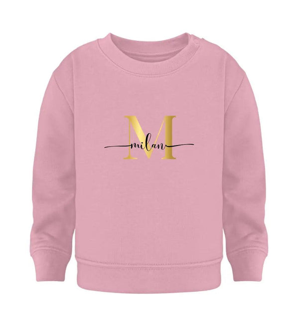 Buchstabe Sweatshirt - Wunsch Designs