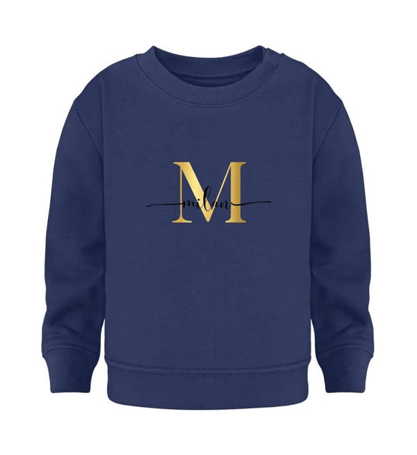 Buchstabe Sweatshirt - Wunsch Designs