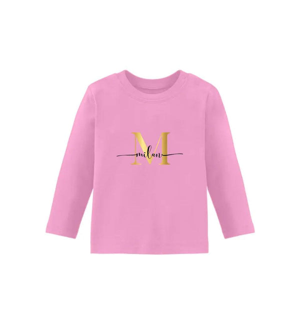 Buchstabe Langarm - Wunsch Designs