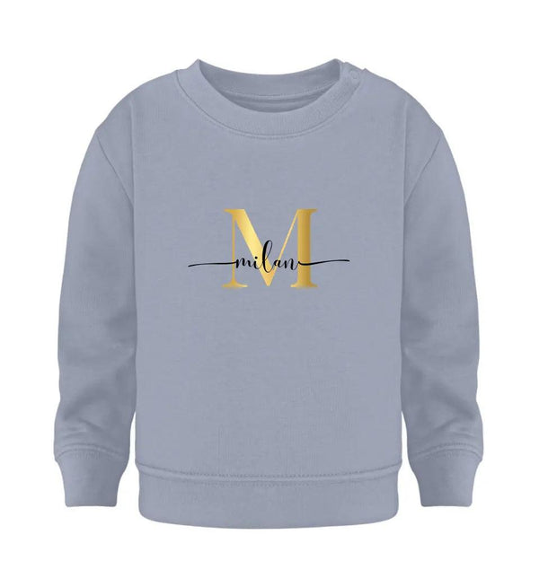 Buchstabe Sweatshirt - Wunsch Designs