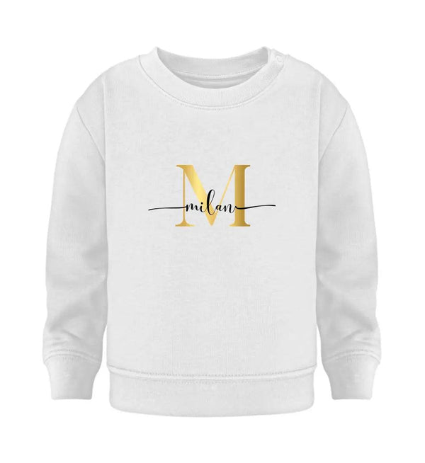 Buchstabe Sweatshirt - Wunsch Designs