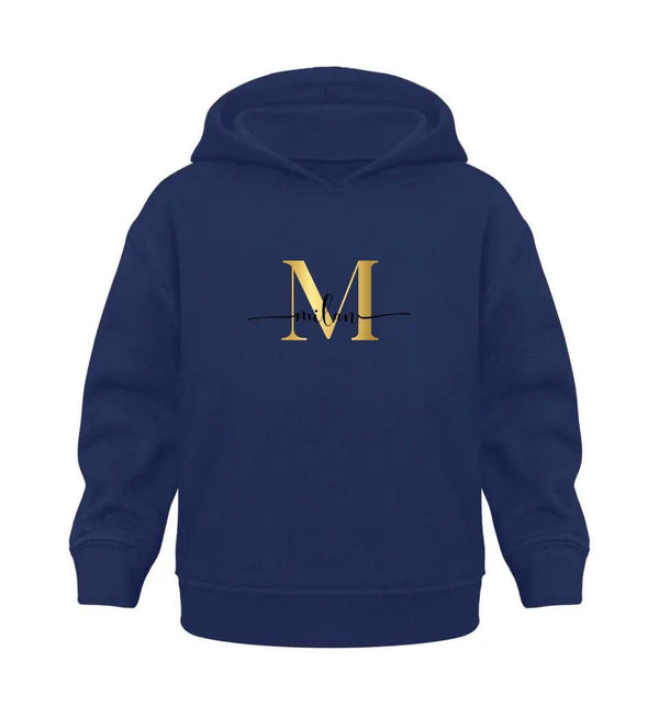 Buchstabe Hoodie - Wunsch Designs