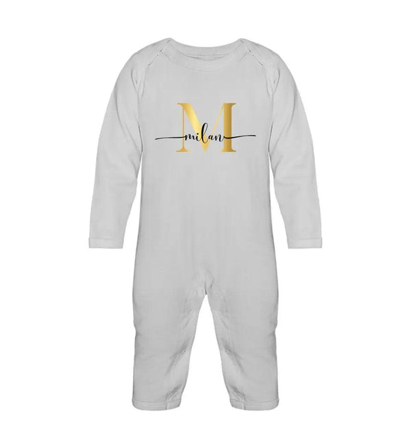 Buchstabe Onesie - Wunsch Designs