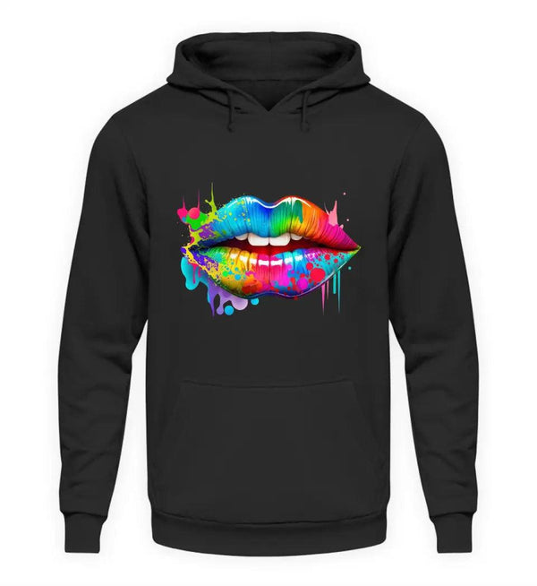 Lippen Hoodie - Wunsch Designs