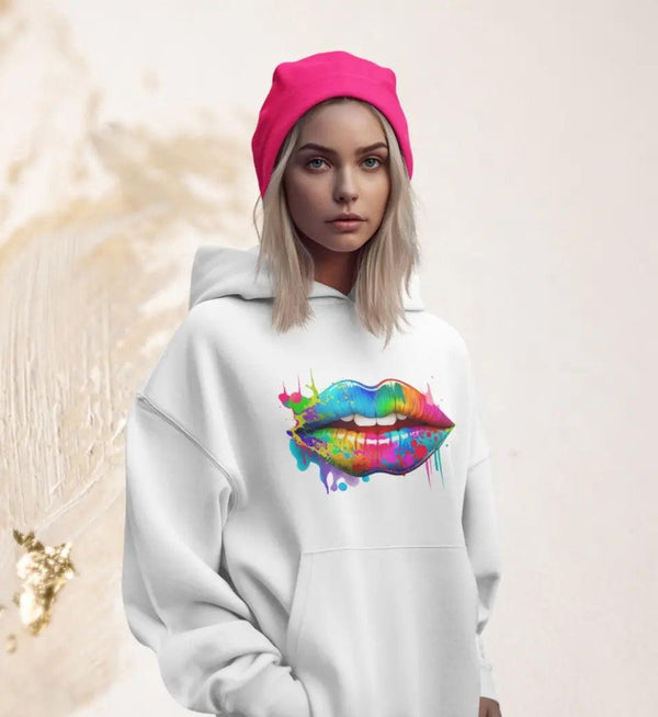 Lippen Hoodie - Wunsch Designs