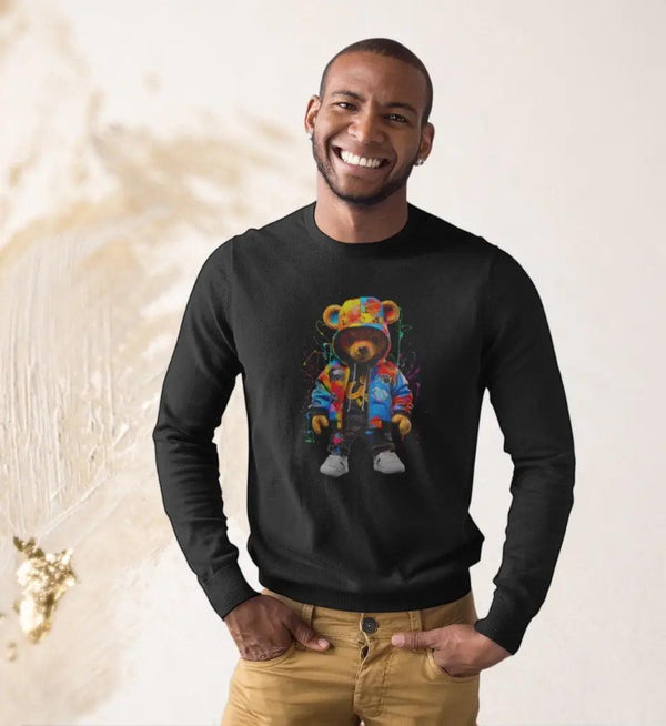 Teddy Sweatshirt Herren - Wunsch Designs