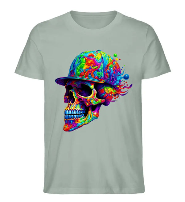 Skull Hat T-Shirt Herren