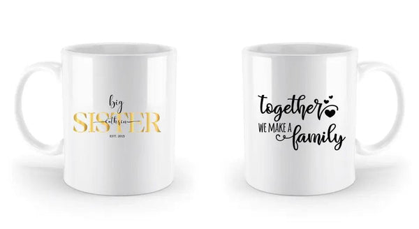 Tasse - Big Sister - Wunsch Designs