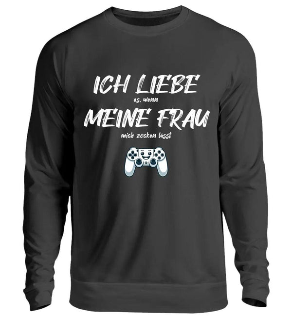 Zocken Sweatshirt - Wunsch Designs