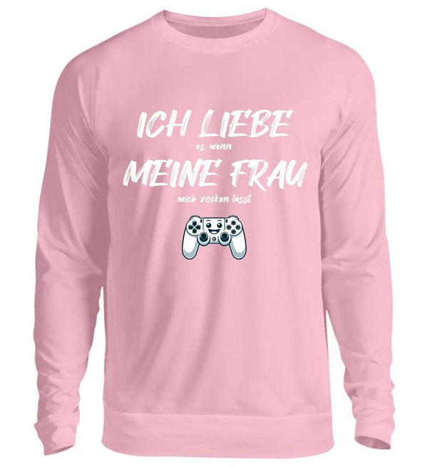 Zocken Sweatshirt - Wunsch Designs