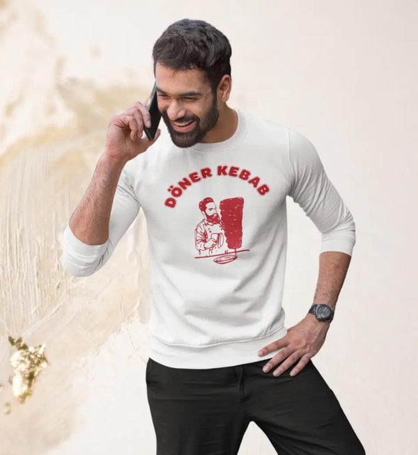 Döner Kebab Sweatshirt Herren - Wunsch Designs