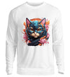 Katze Sweatshirt - Wunsch Designs
