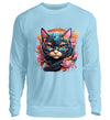Katze Sweatshirt - Wunsch Designs