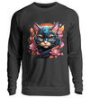 Katze Sweatshirt - Wunsch Designs