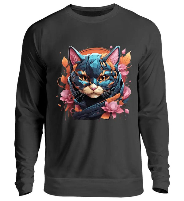 Katze Sweatshirt - Wunsch Designs