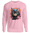 Katze Sweatshirt - Wunsch Designs