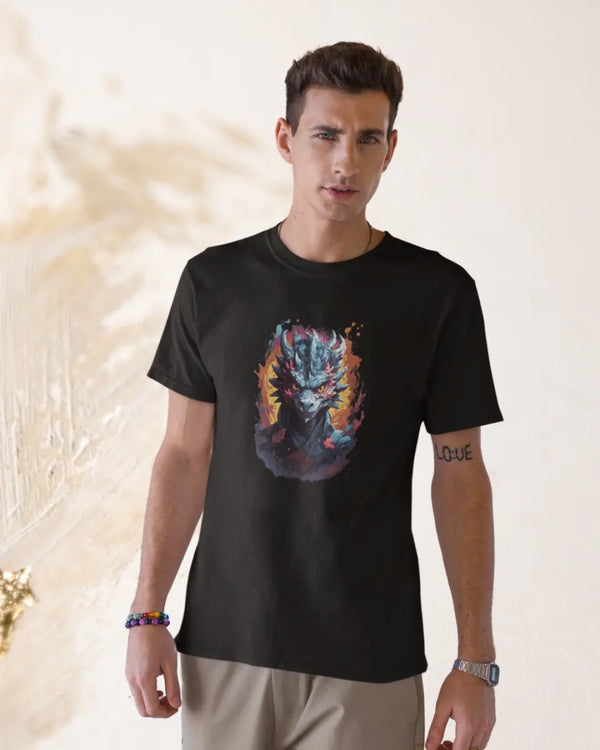 Drache T-Shirt Herren