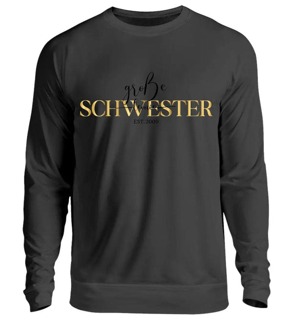 Große Schwester Sweatshirt - Wunsch Designs