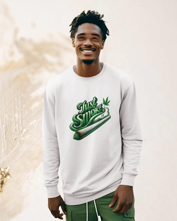 Smoke IT Herren Sweatshirt - Wunsch Designs