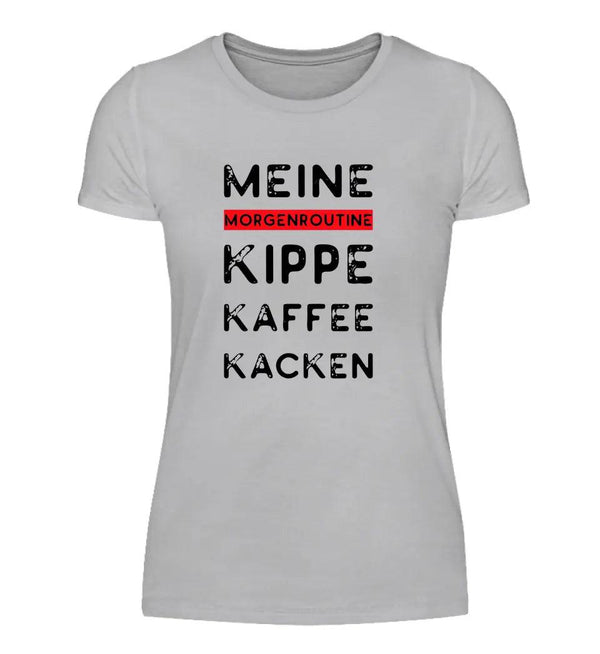 Routine Damen T-Shirt - Wunsch Designs