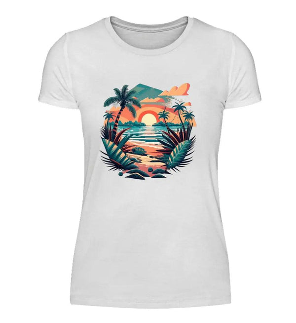 Beach Damen T-Shirt - Wunsch Designs
