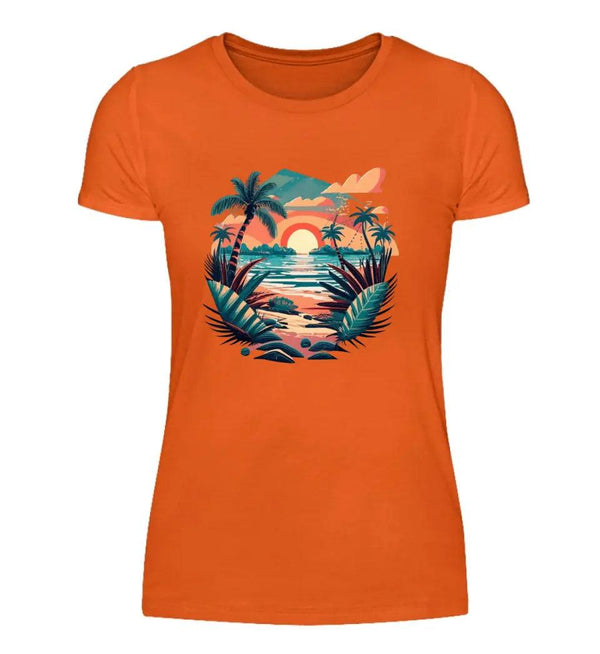 Beach Damen T-Shirt - Wunsch Designs