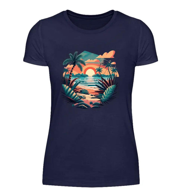 Beach Damen T-Shirt - Wunsch Designs