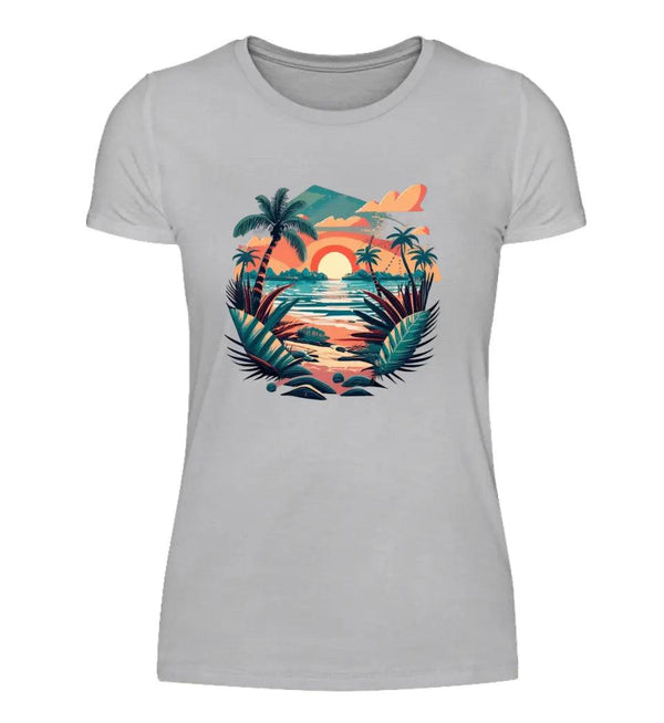 Beach Damen T-Shirt - Wunsch Designs