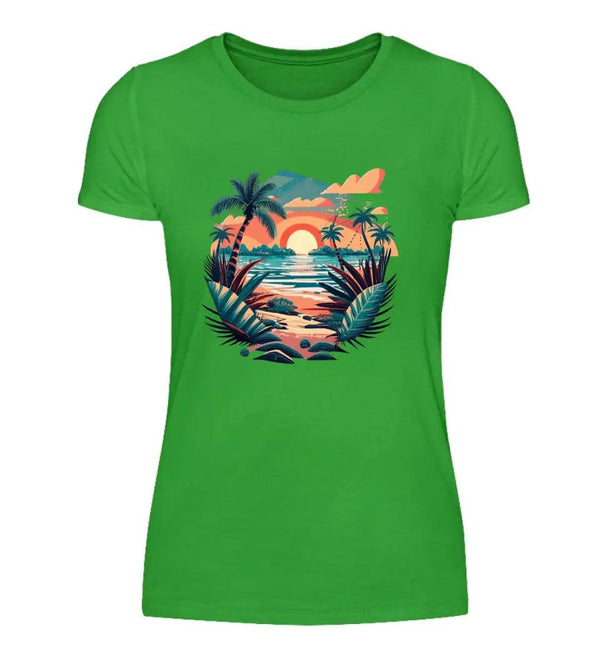 Beach Damen T-Shirt - Wunsch Designs