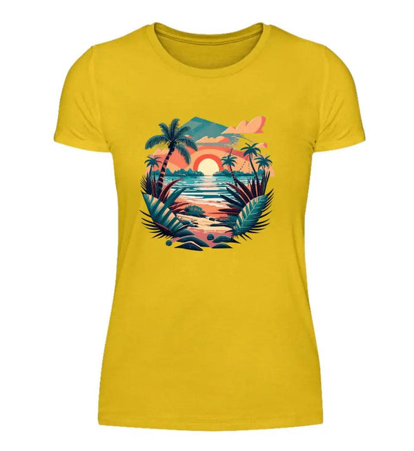 Beach Damen T-Shirt - Wunsch Designs