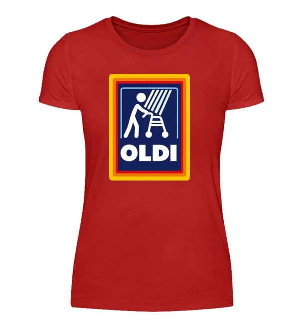 Oldi Damen T-Shirt - Wunsch Designs