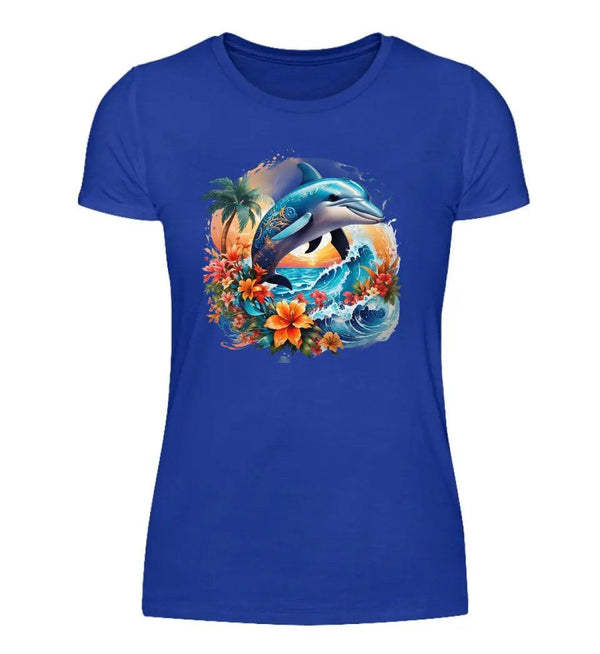 Delphin Damen T-Shirt - Wunsch Designs