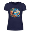 Delphin Damen T-Shirt - Wunsch Designs