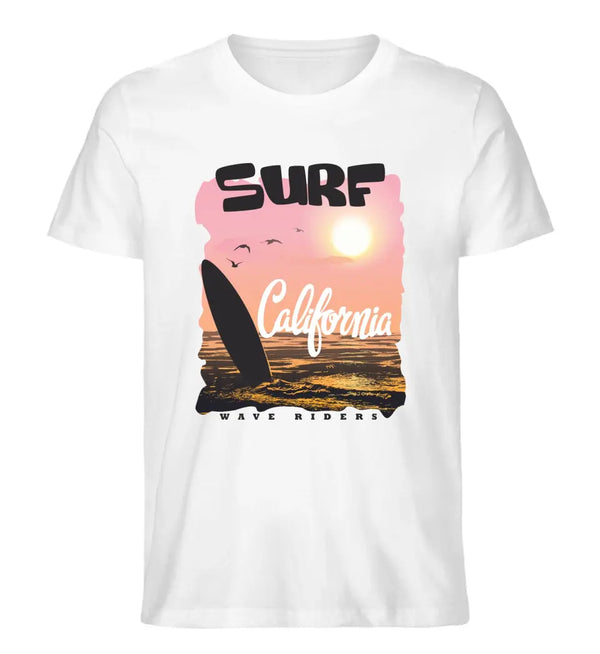 Surf-Style T-Shirt Herren