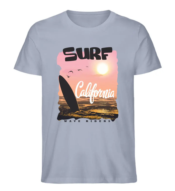 Surf-Style T-Shirt Herren