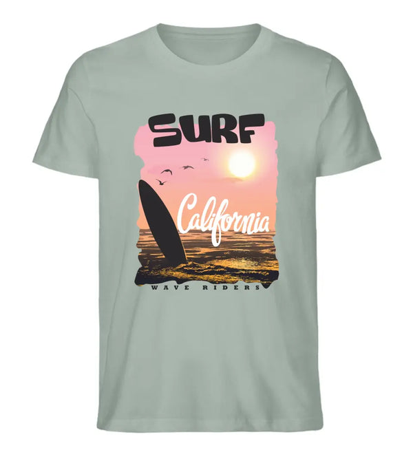 Surf-Style T-Shirt Herren