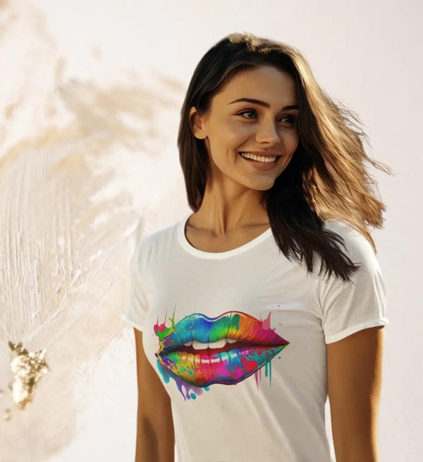 Lippen T-Shirt - Wunsch Designs