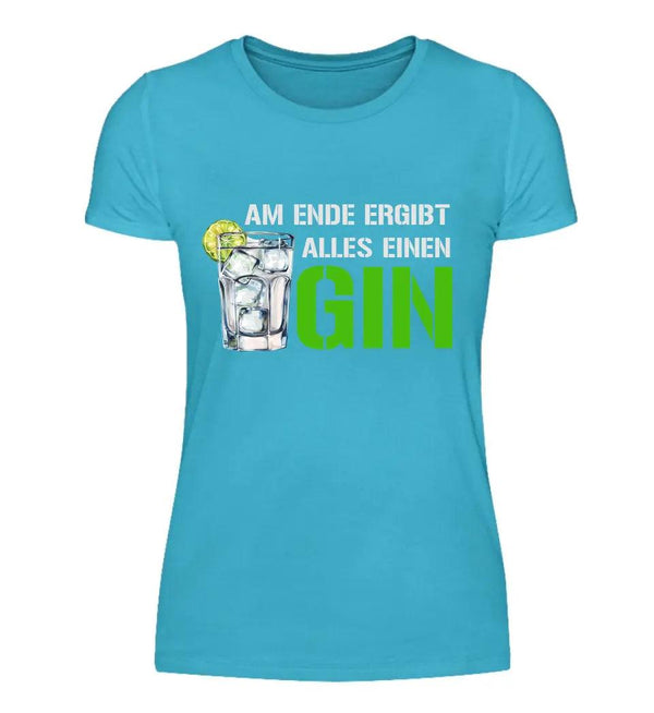 Gin Damen T-Shirt - Wunsch Designs