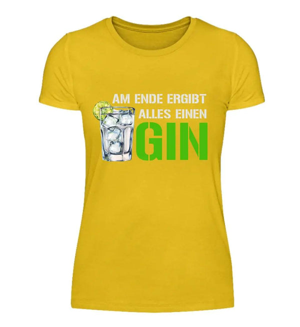 Gin Damen T-Shirt - Wunsch Designs